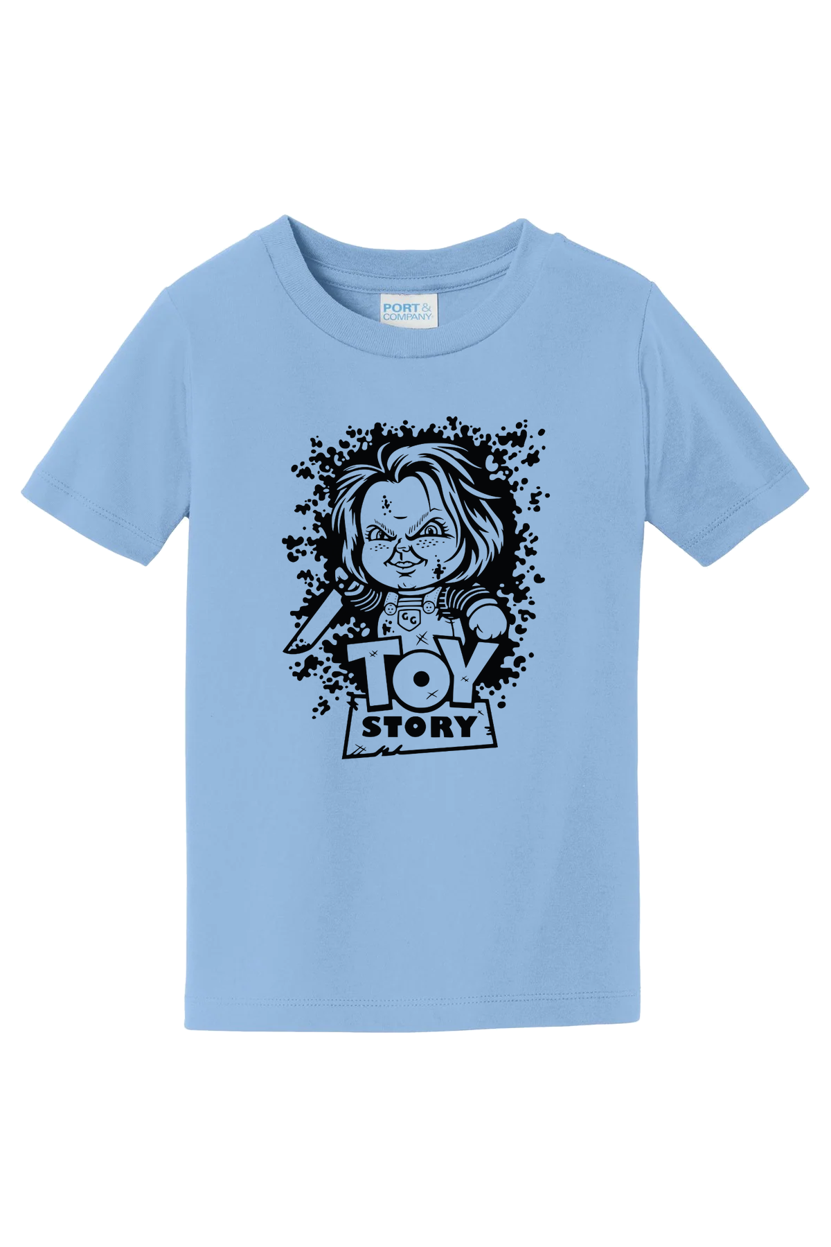 Chucky’s Toy Story White T-Shirt - light blue