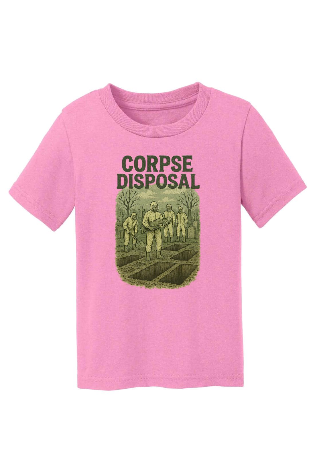 Corpse Disposal T-Shirt - pink