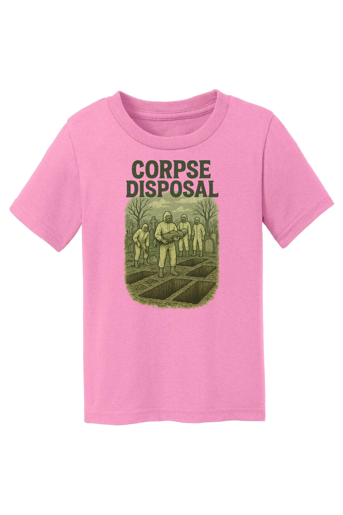 Corpse Disposal T-Shirt - pink