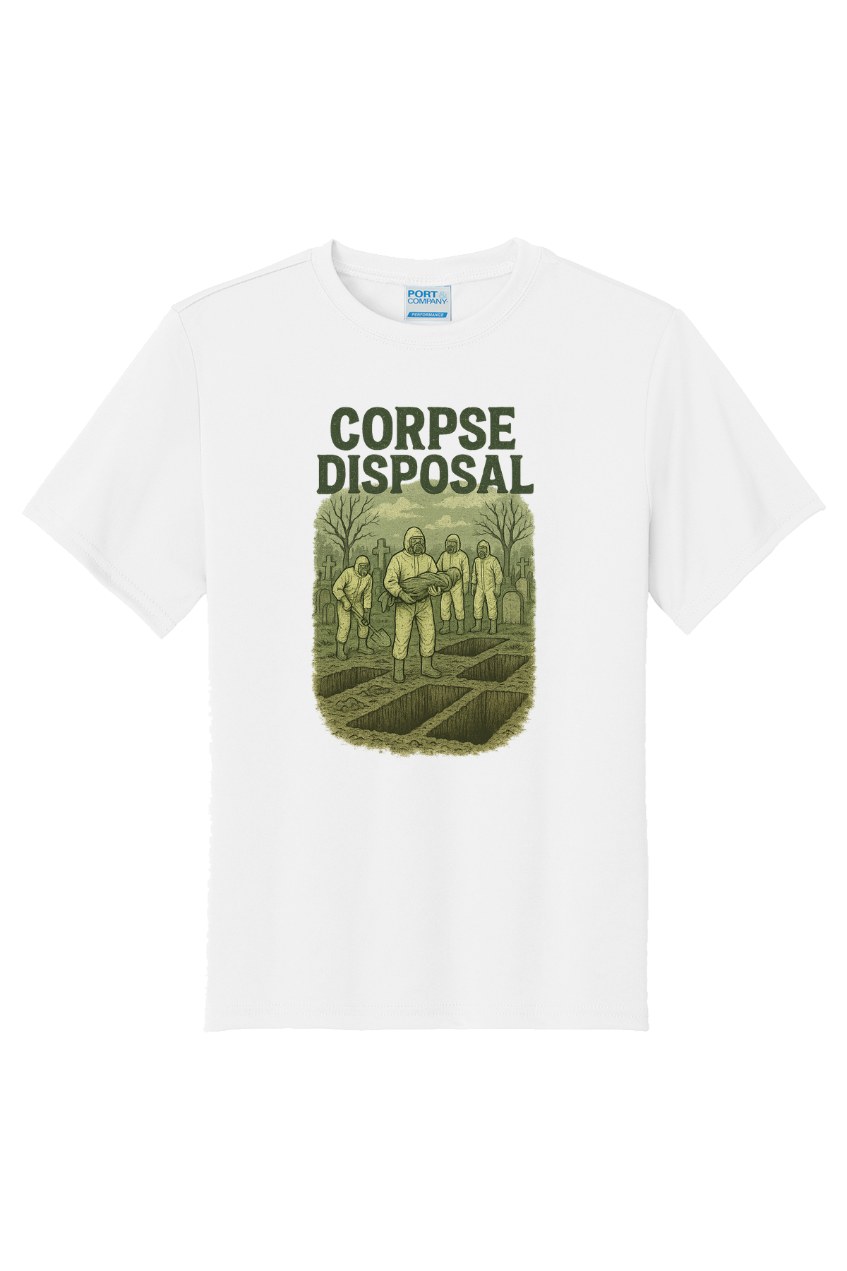 Corpse Disposal T-Shirt - white