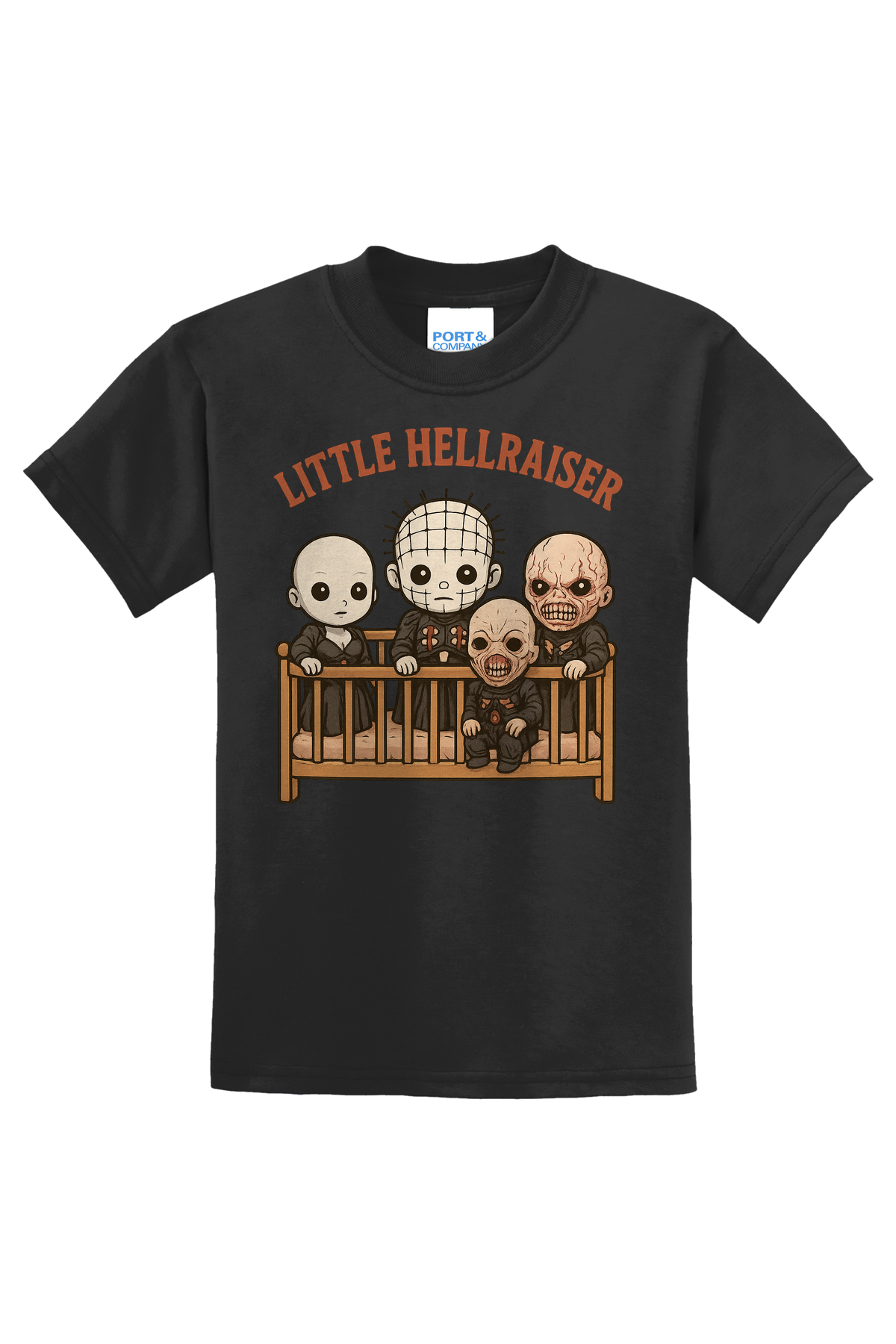 Crib Little Hellraiser T-Shirt - black