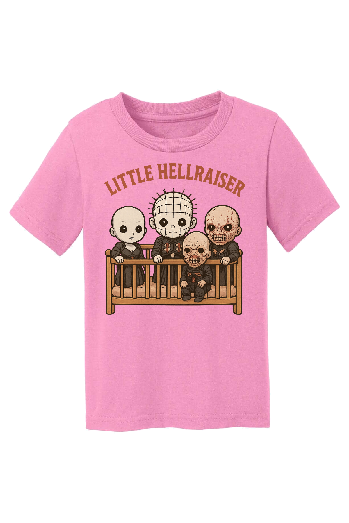 Crib Little Hellraiser T-Shirt - pink