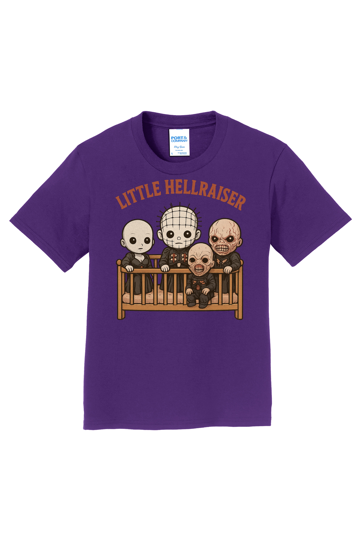 Crib Little Hellraiser T-Shirt - purple