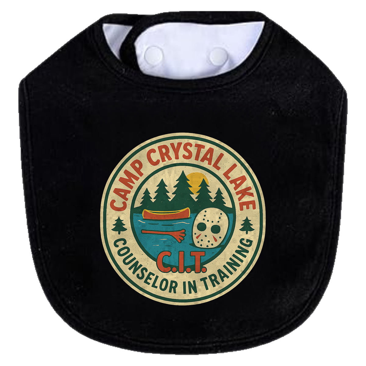 Crystal Lake CIT Bib - black