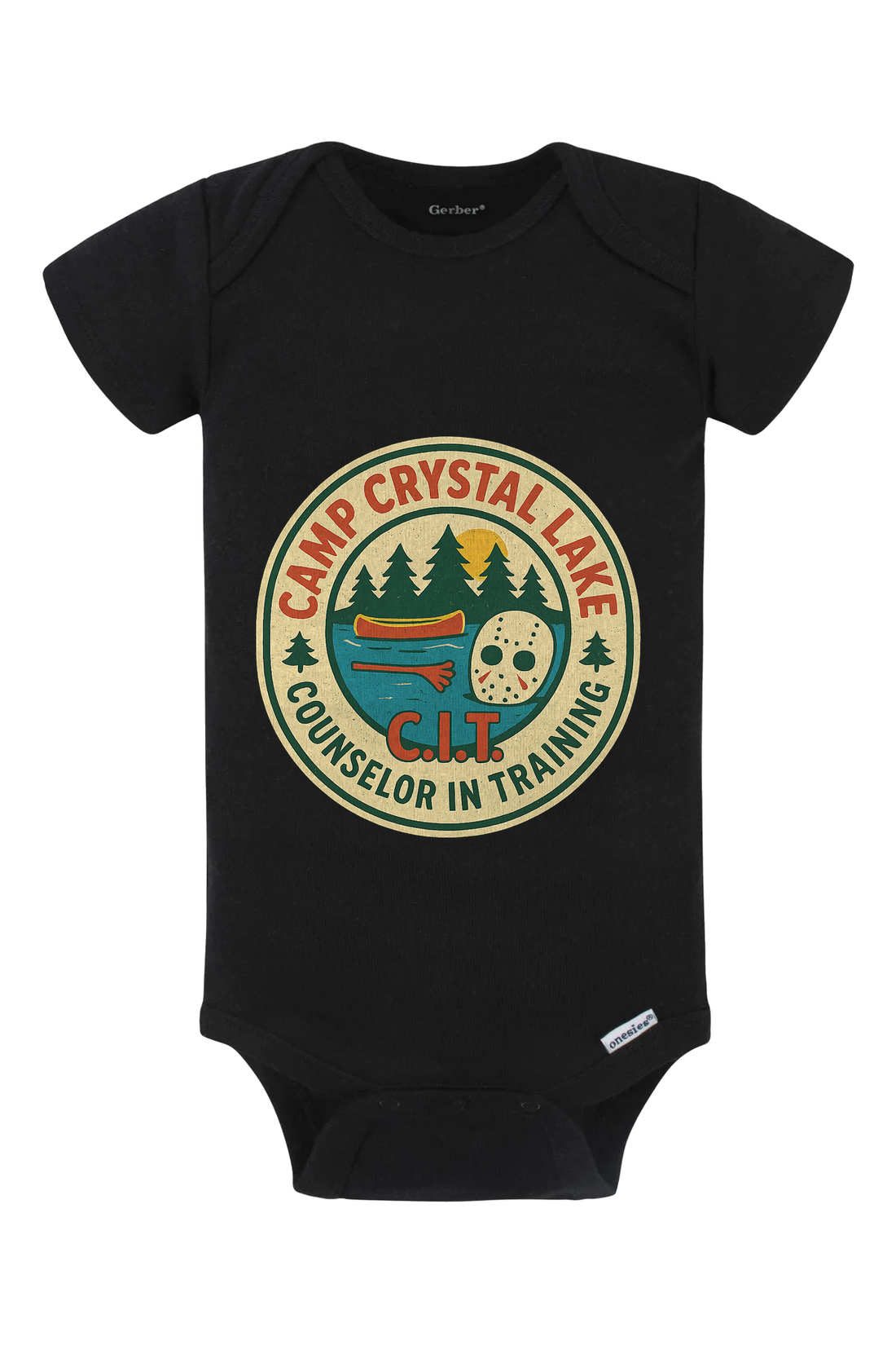 Crystal Lake CIT Onesie - pink