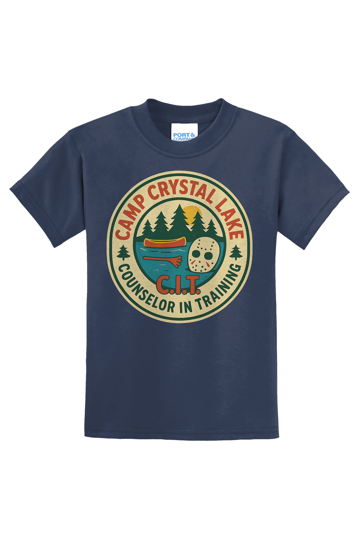 Crystal Lake CIT T-Shirt - navy blue