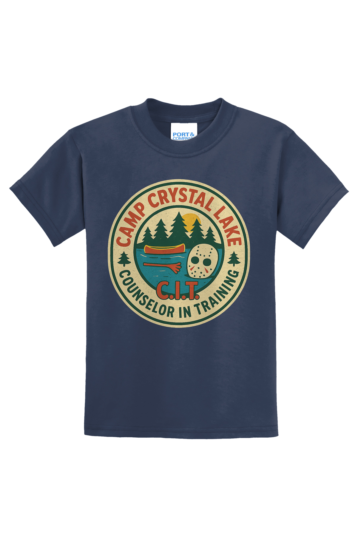 Crystal Lake CIT T-Shirt - navy blue