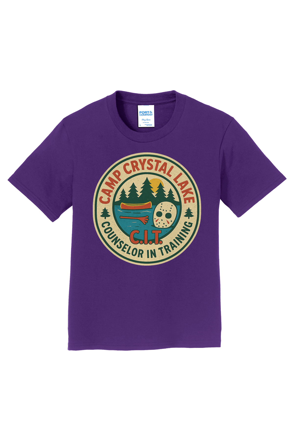 Crystal Lake CIT T-Shirt - purple