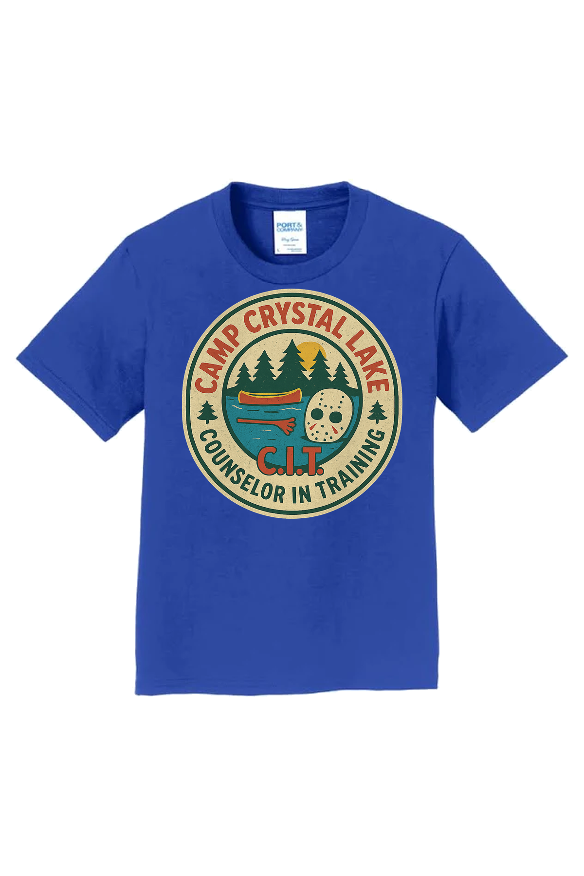 Crystal Lake CIT T-Shirt - royal blue