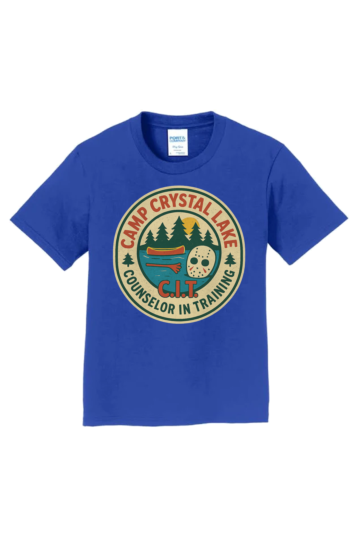 Crystal Lake CIT T-Shirt - royal blue