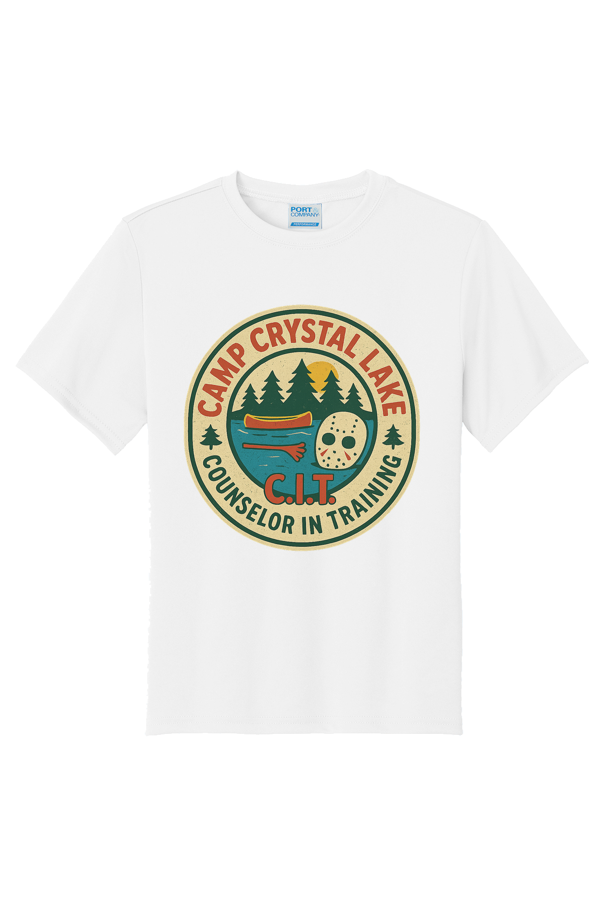 Crystal Lake CIT T-Shirt - white
