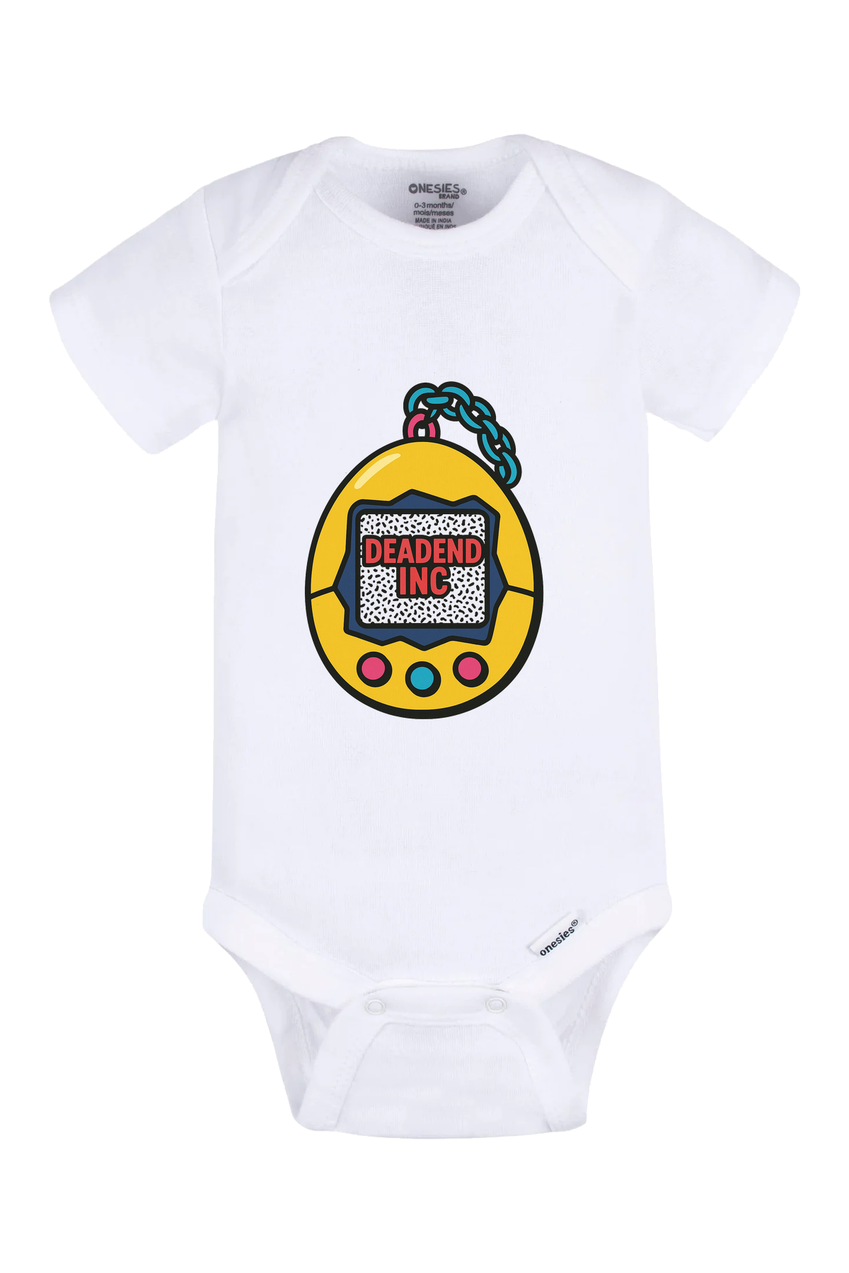 DEITamagotchi Onesie - white