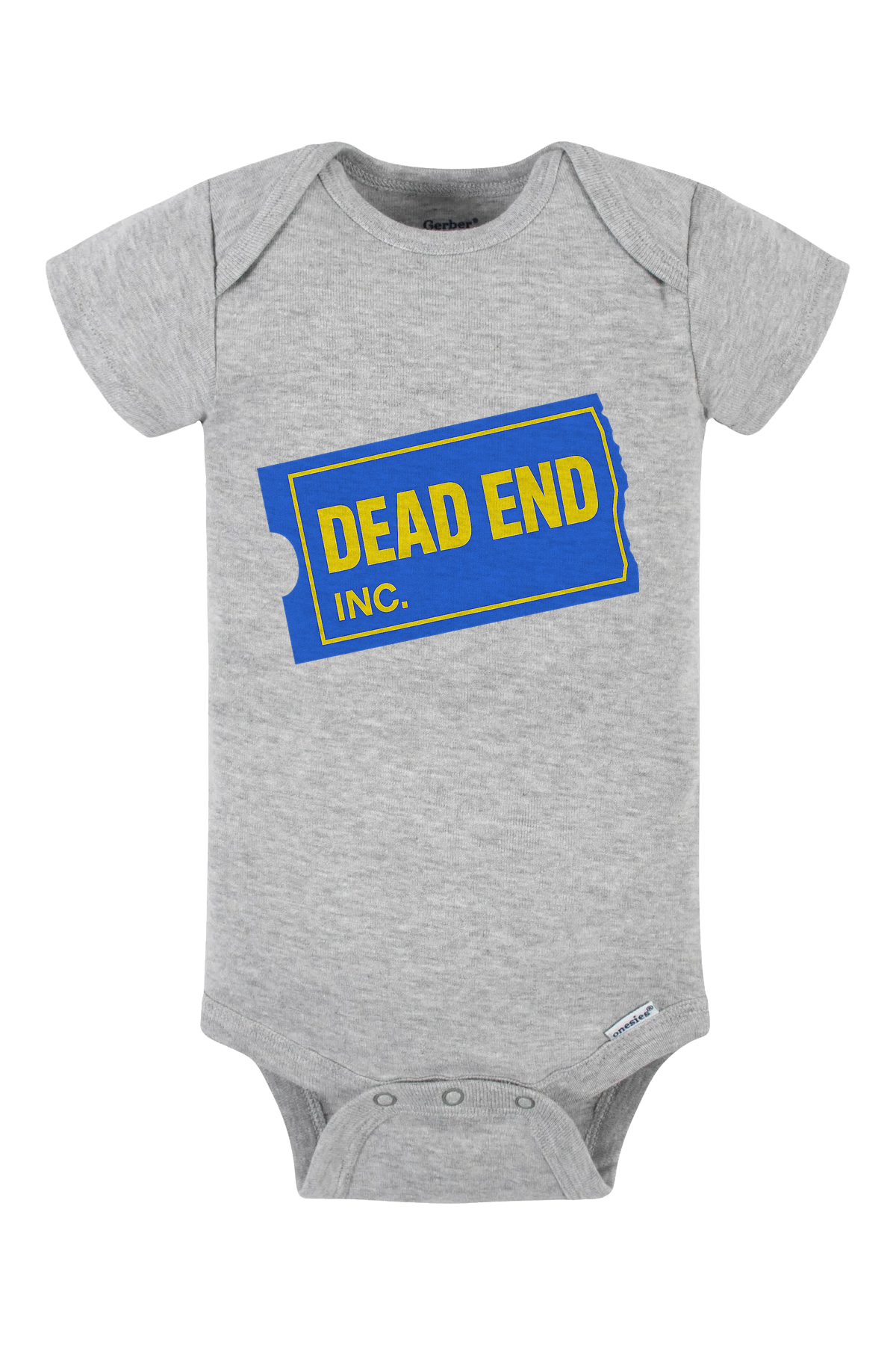 Dead End Blockbuster Onesie - gray