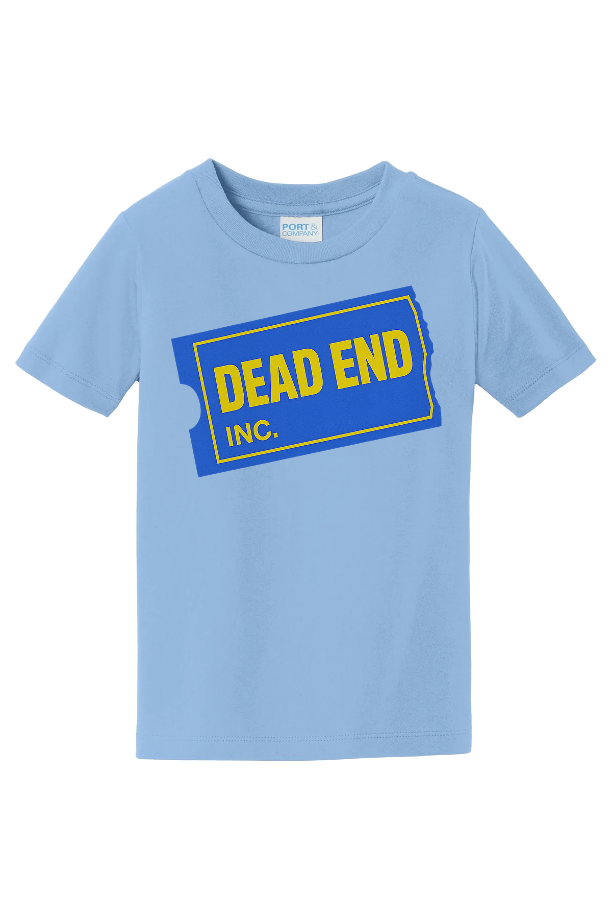 Dead End Blockbuster T-Shirt - light blue