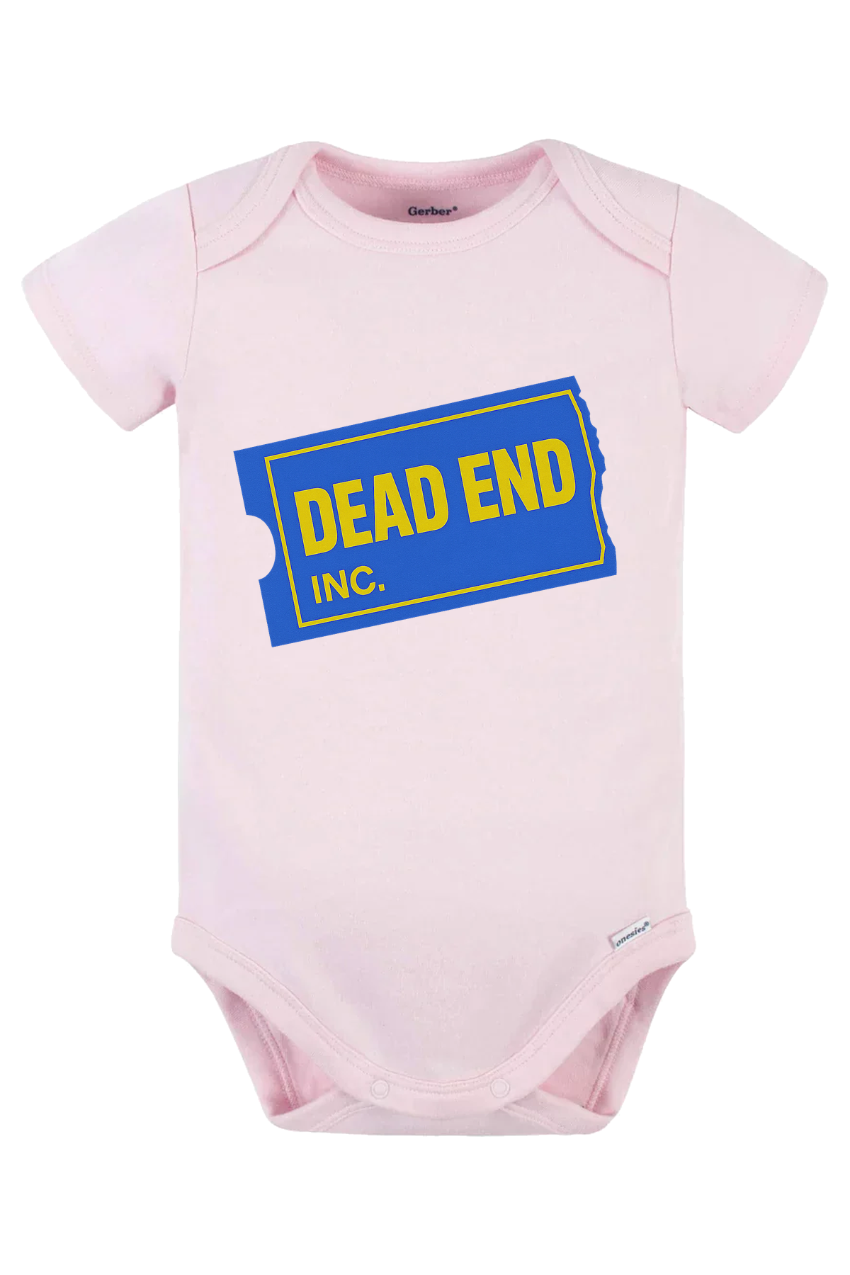 Dead End Blockbuster Onesie - pink