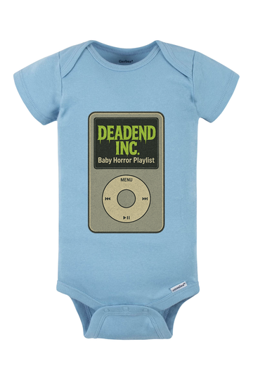 Dead End Ipod Onesie - light blue