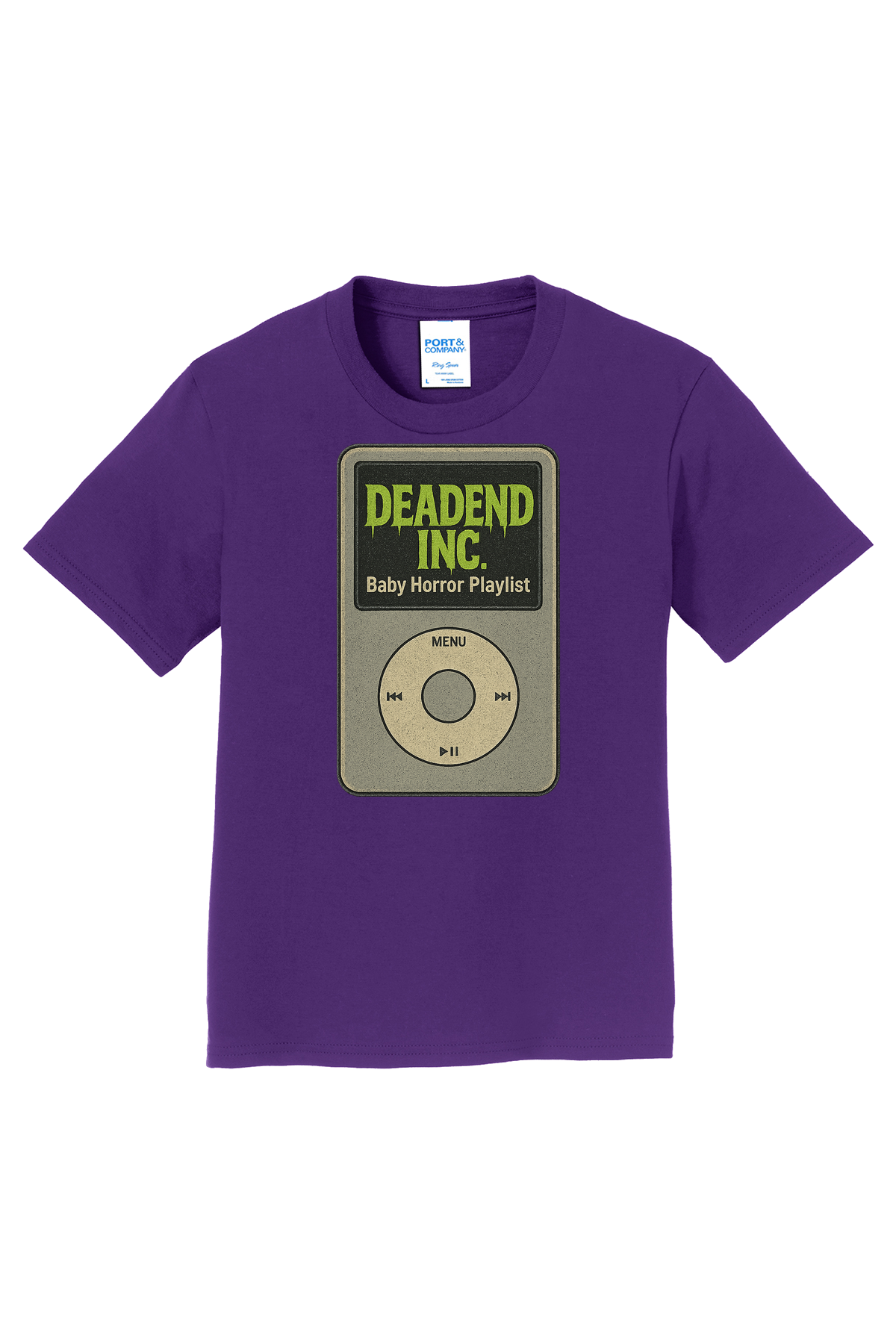 Dead End Ipod T-Shirt - purple