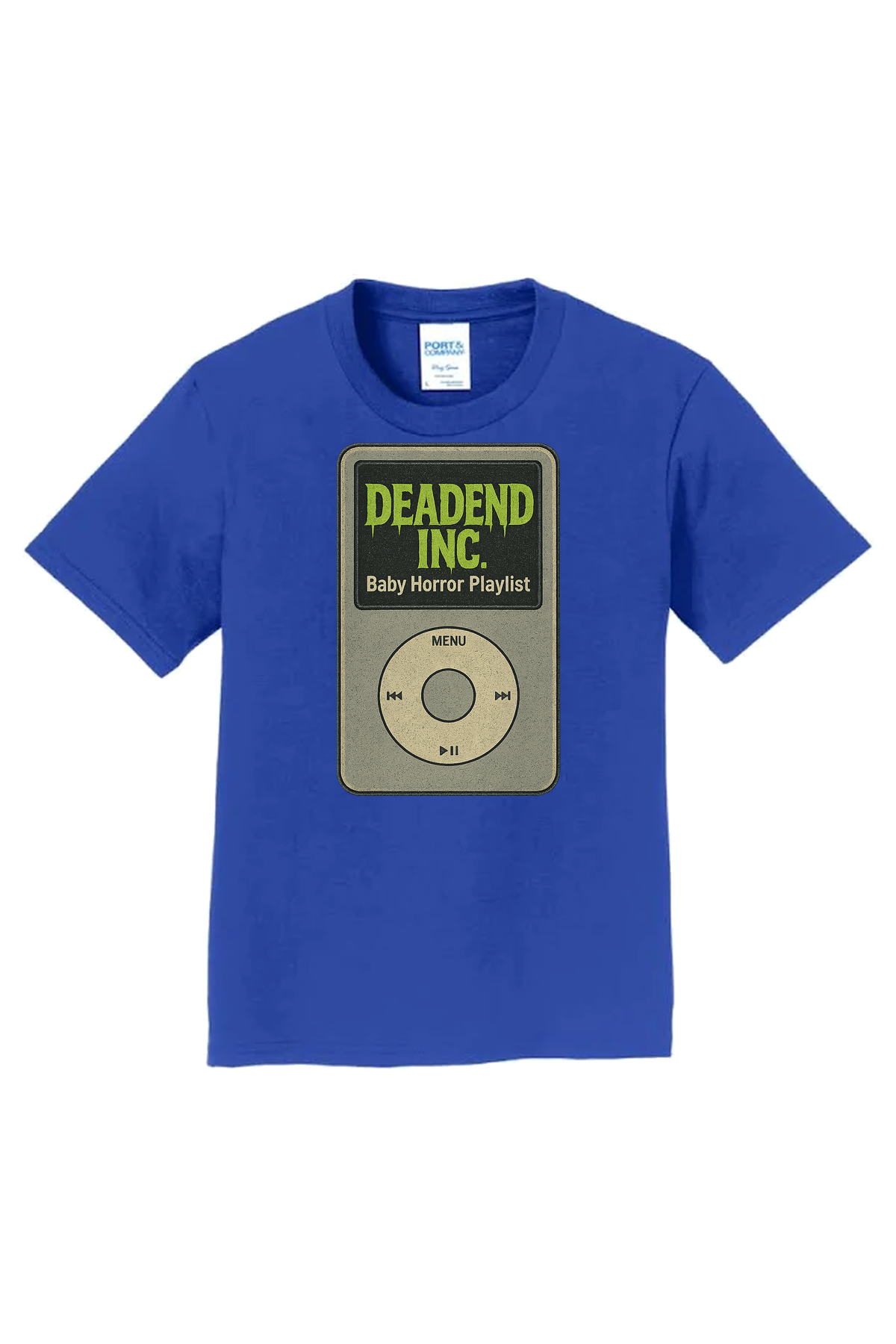 Dead End Ipod T-Shirt - royal blue
