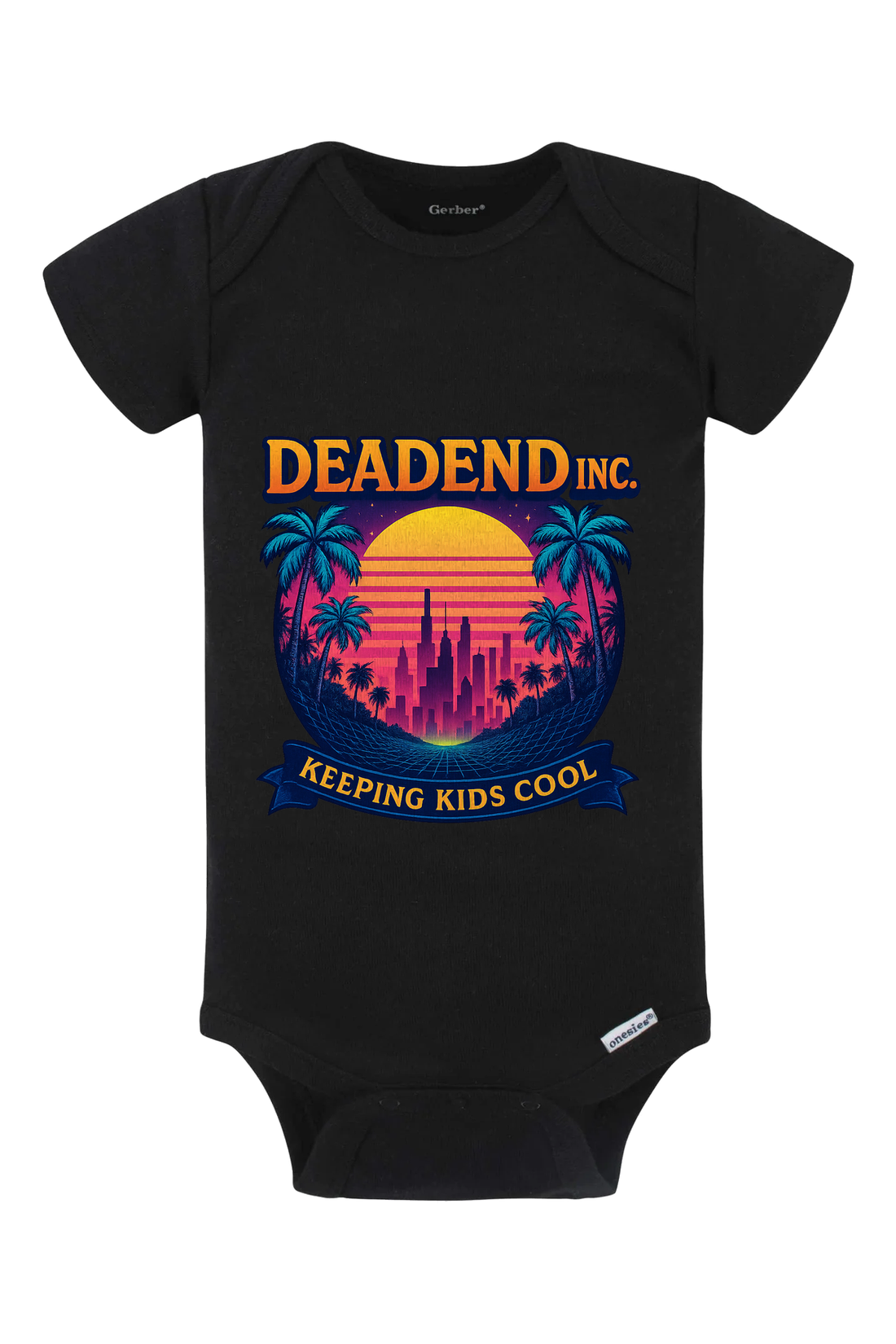 Dead End LA Onesie - gray
