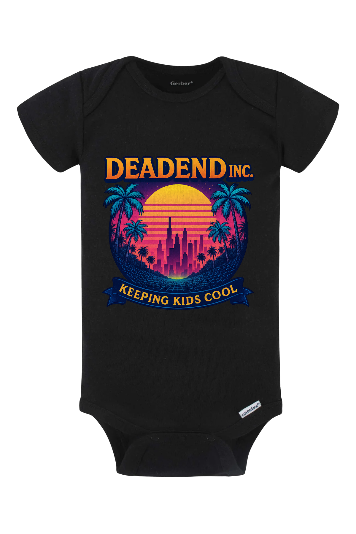 Dead End LA Onesie - black
