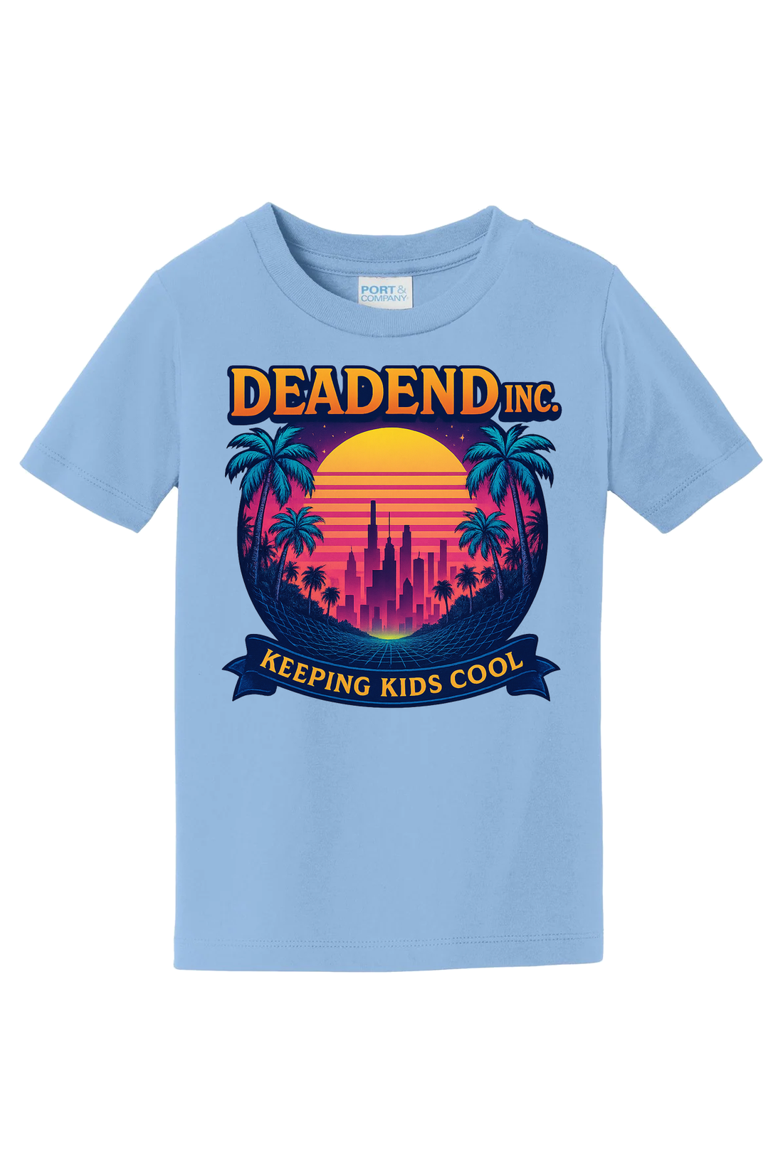 Dead End LA T-Shirt - light blue