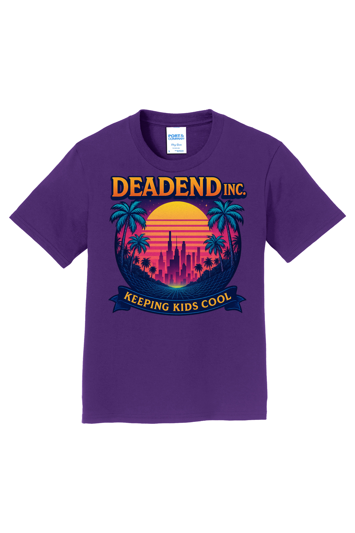 Dead End LA T-Shirt - purple