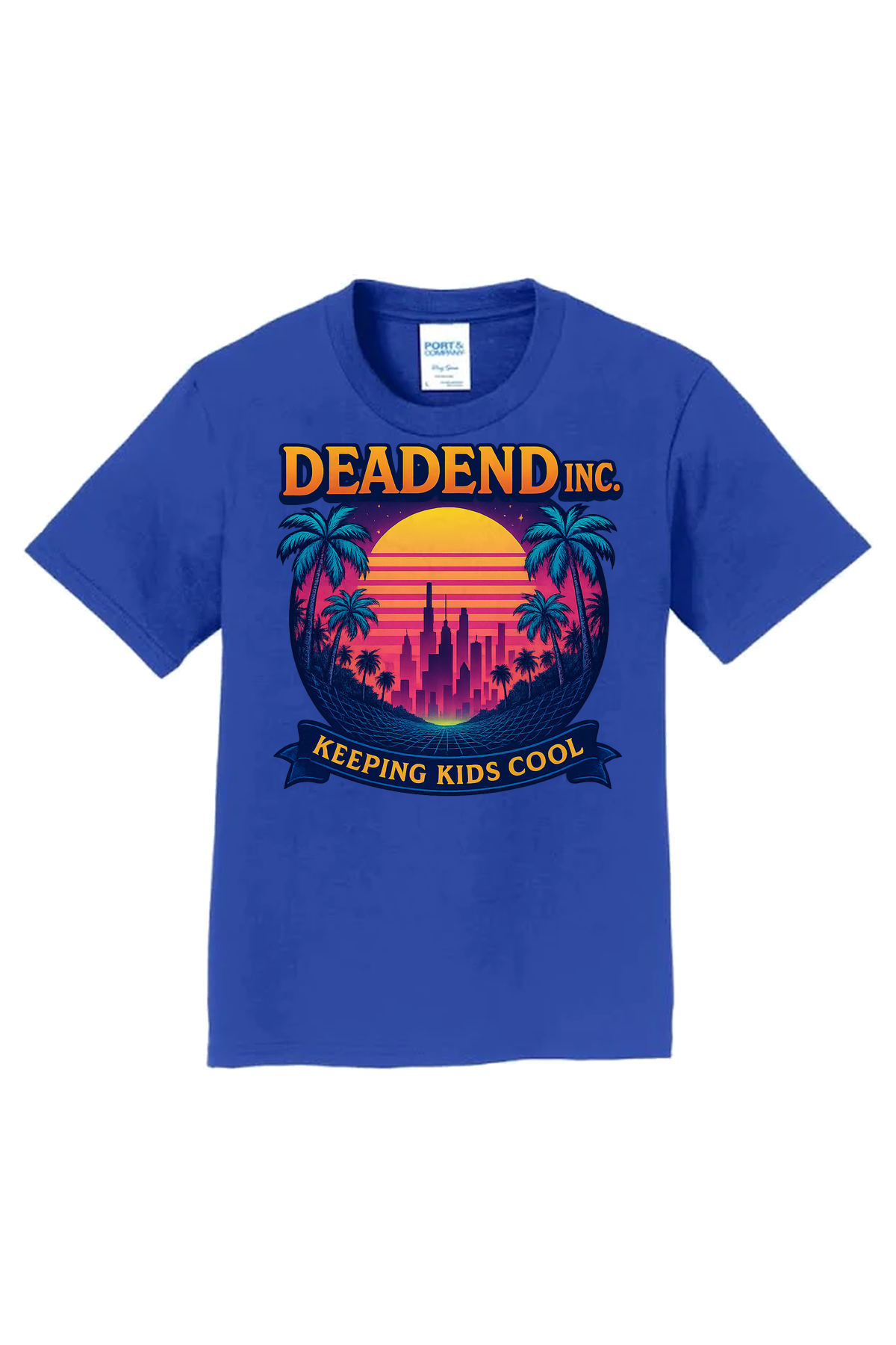 Dead End LA T-Shirt - royal blue