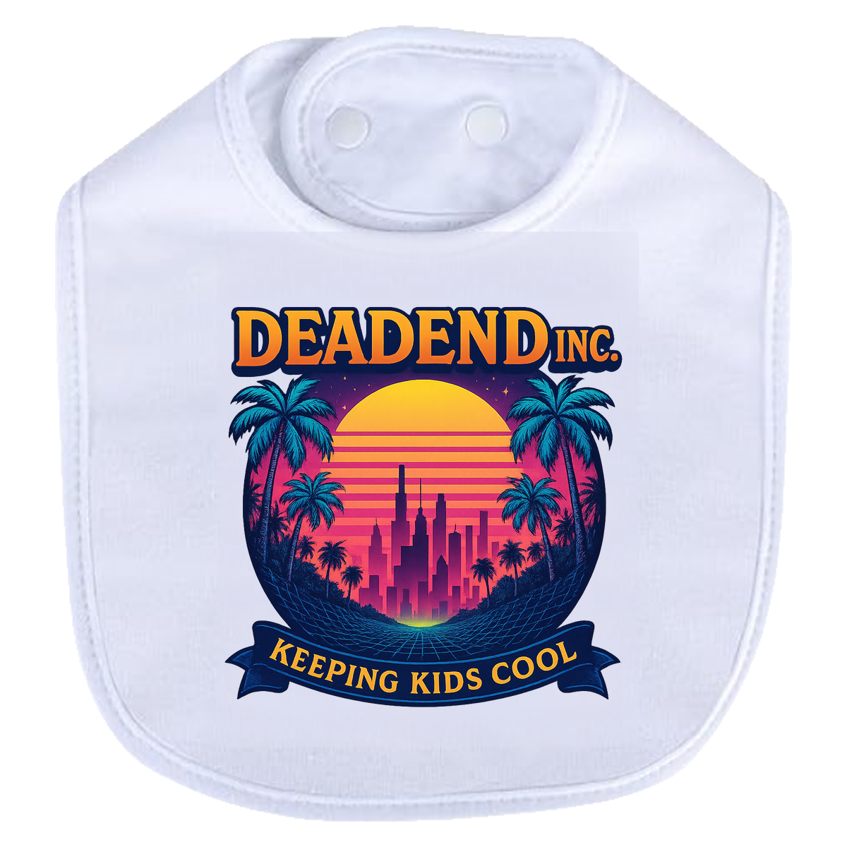 Dead End LA Bib - white