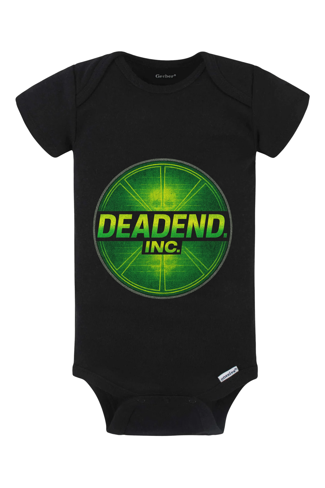 Dead End Limewire Onesie - light blue