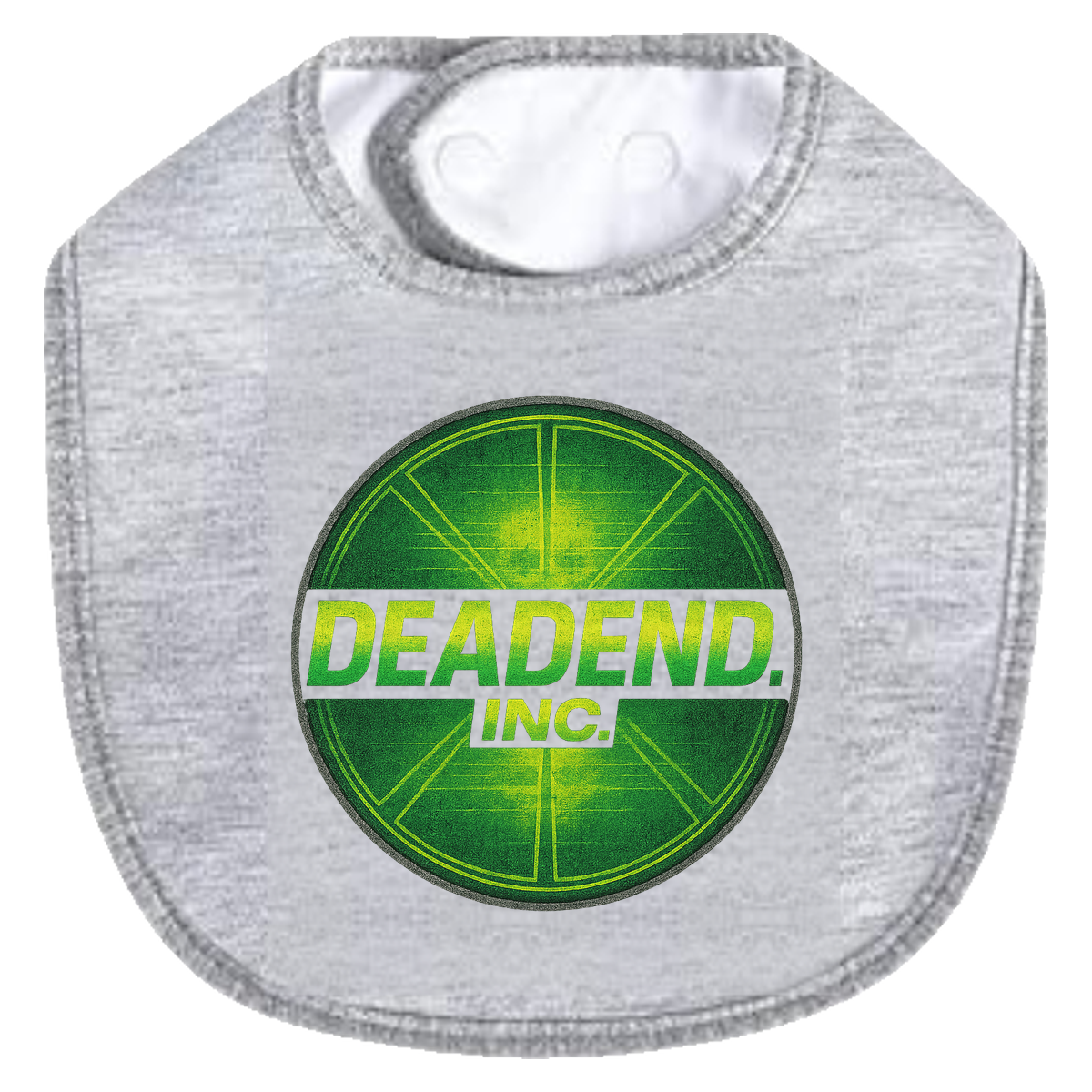 Dead End Limewire Bib - gray