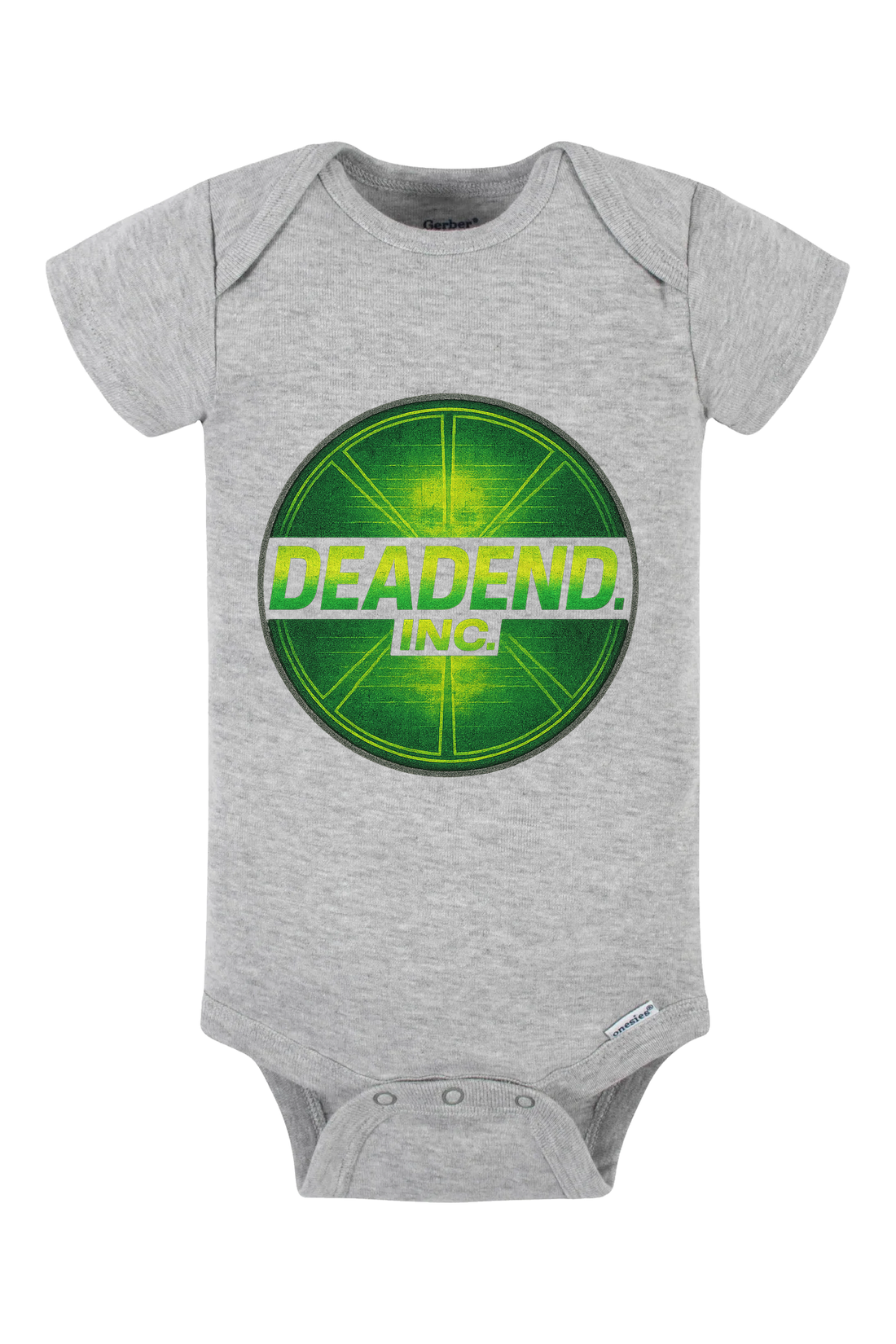 Dead End Limewire Onesie - gray