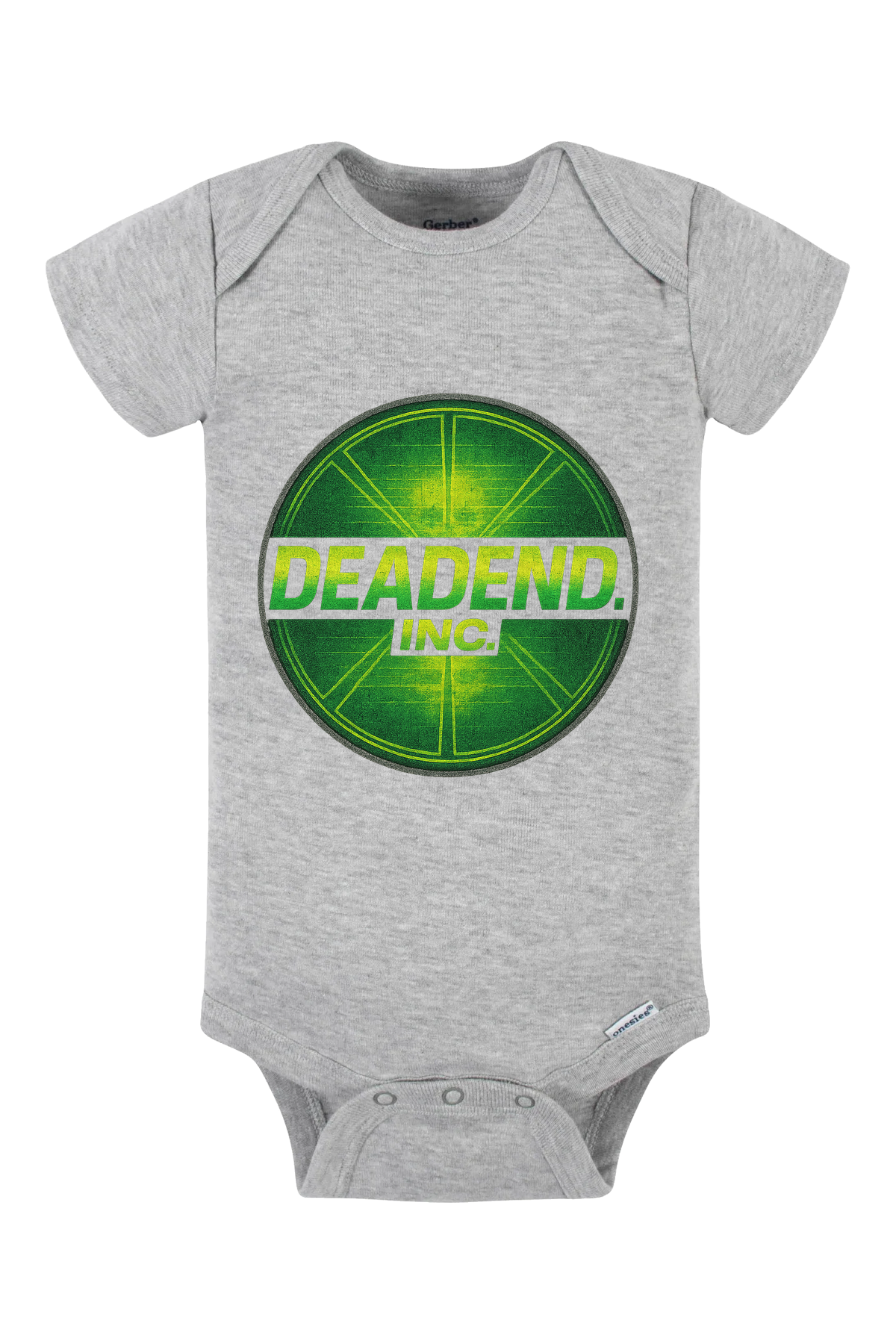 Dead End Limewire Onesie - gray