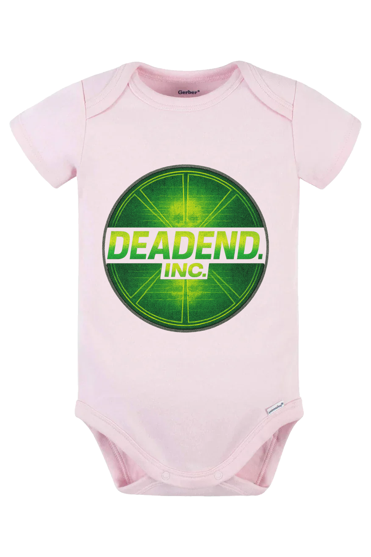 Dead End Limewire Onesie - pink