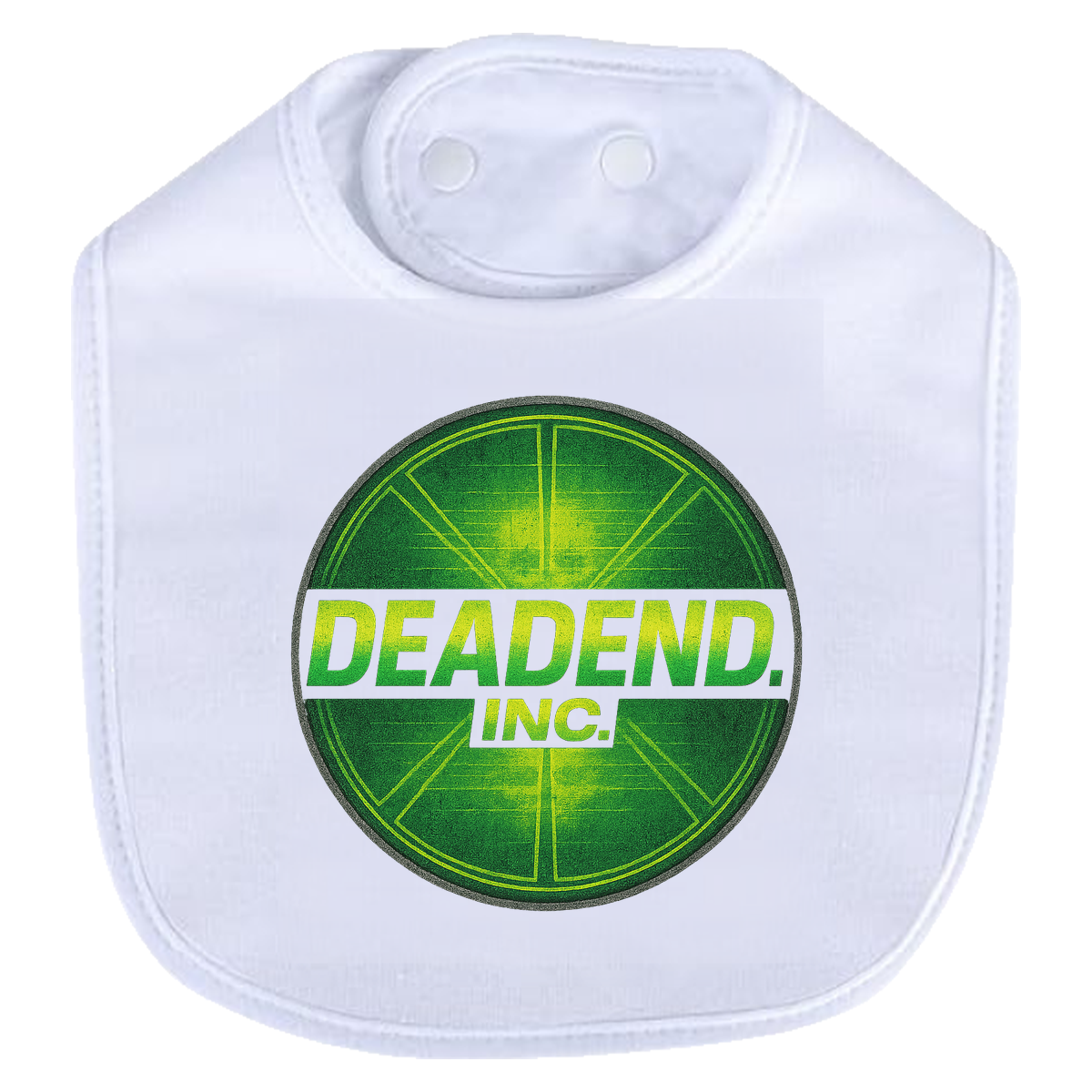 Dead End Limewire Bib - white