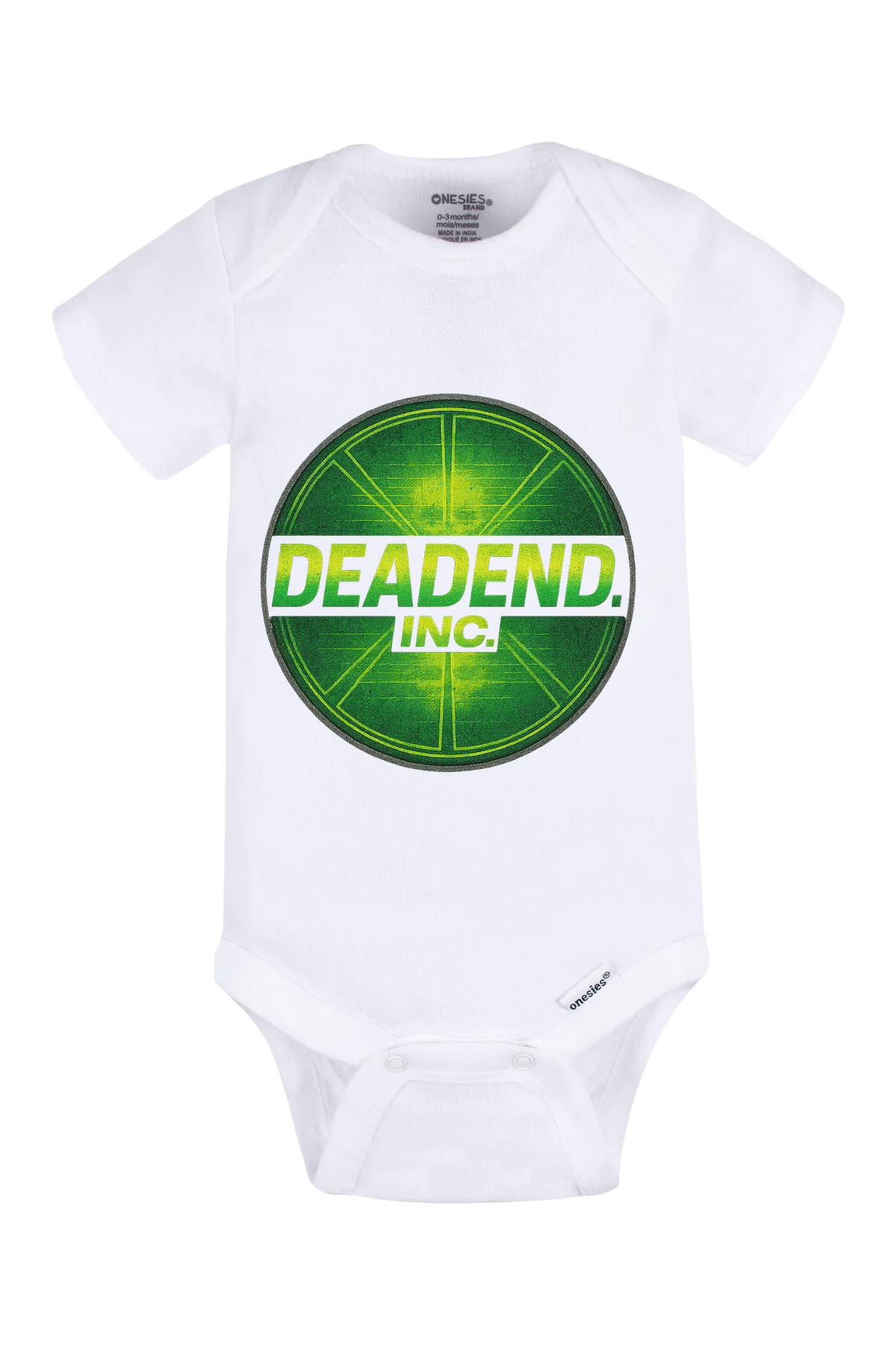 Dead End Limewire Onesie - white