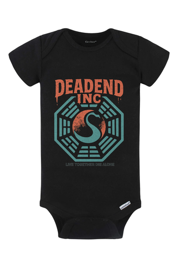 Dead End Lost Onesie - black