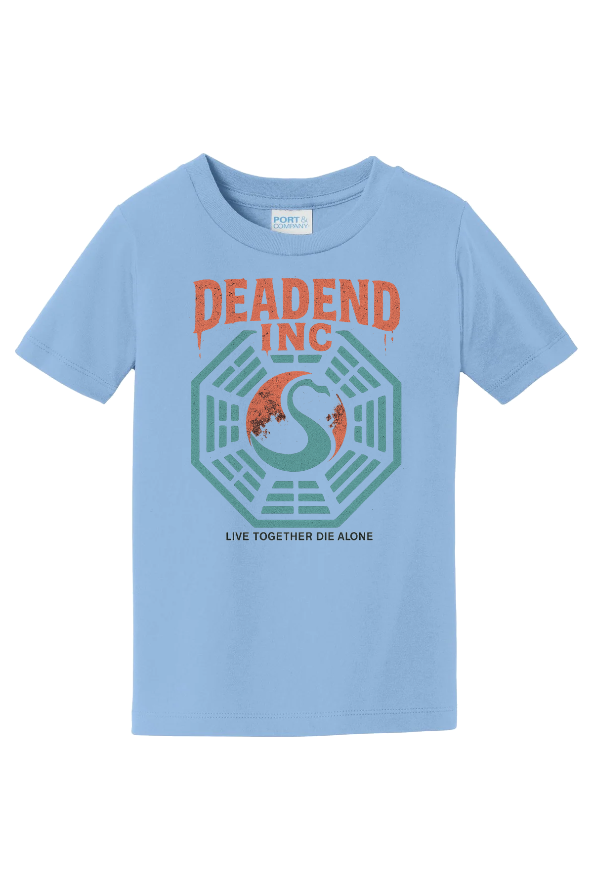 Dead End Lost T-Shirt - light blue