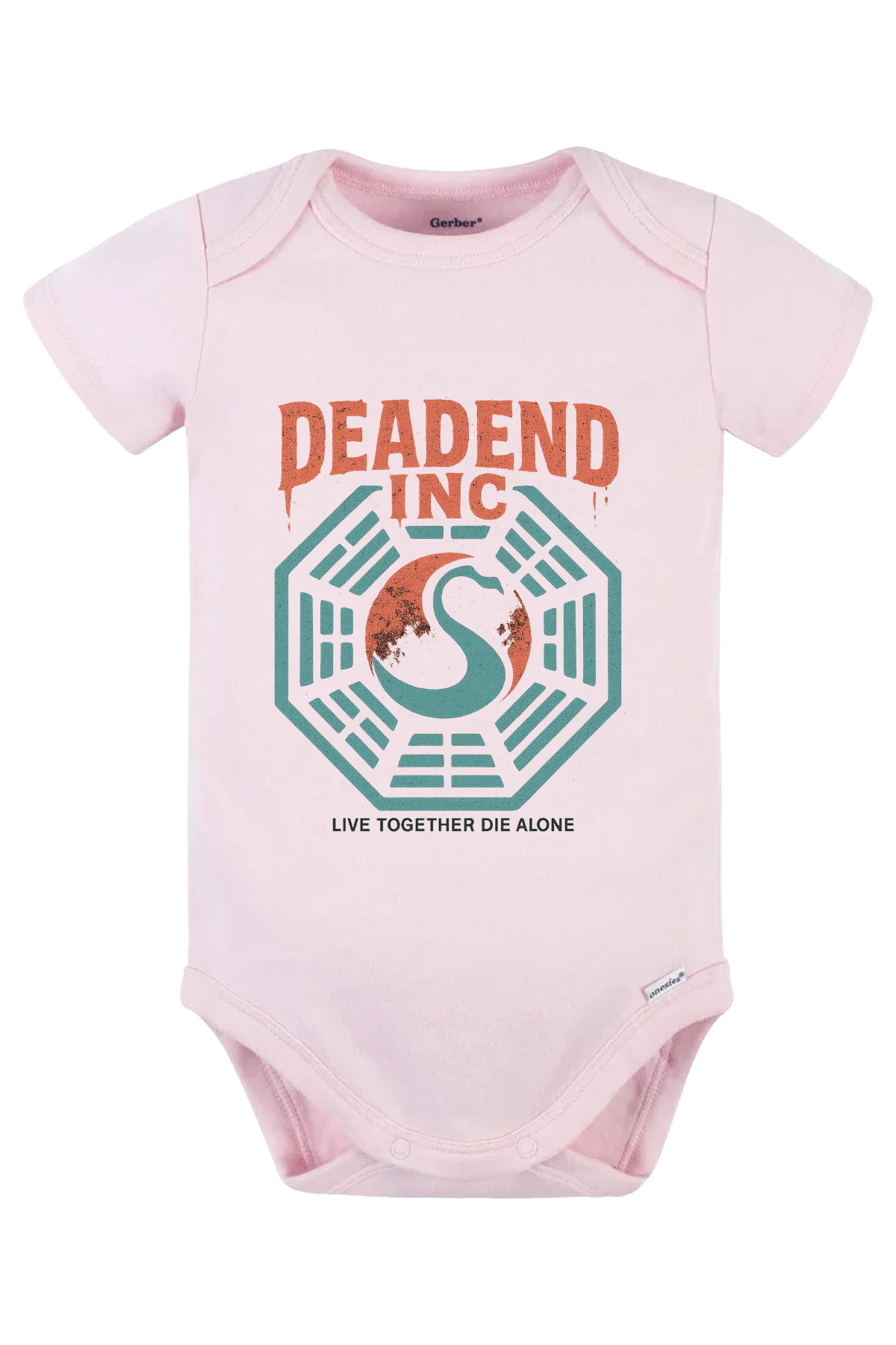 Dead End Lost Onesie - pink