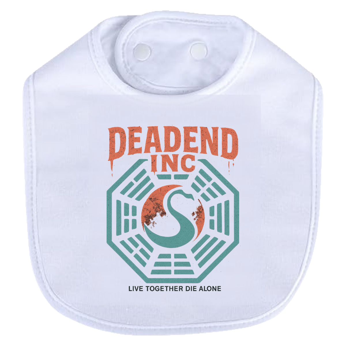 Dead End Lost Bib - white