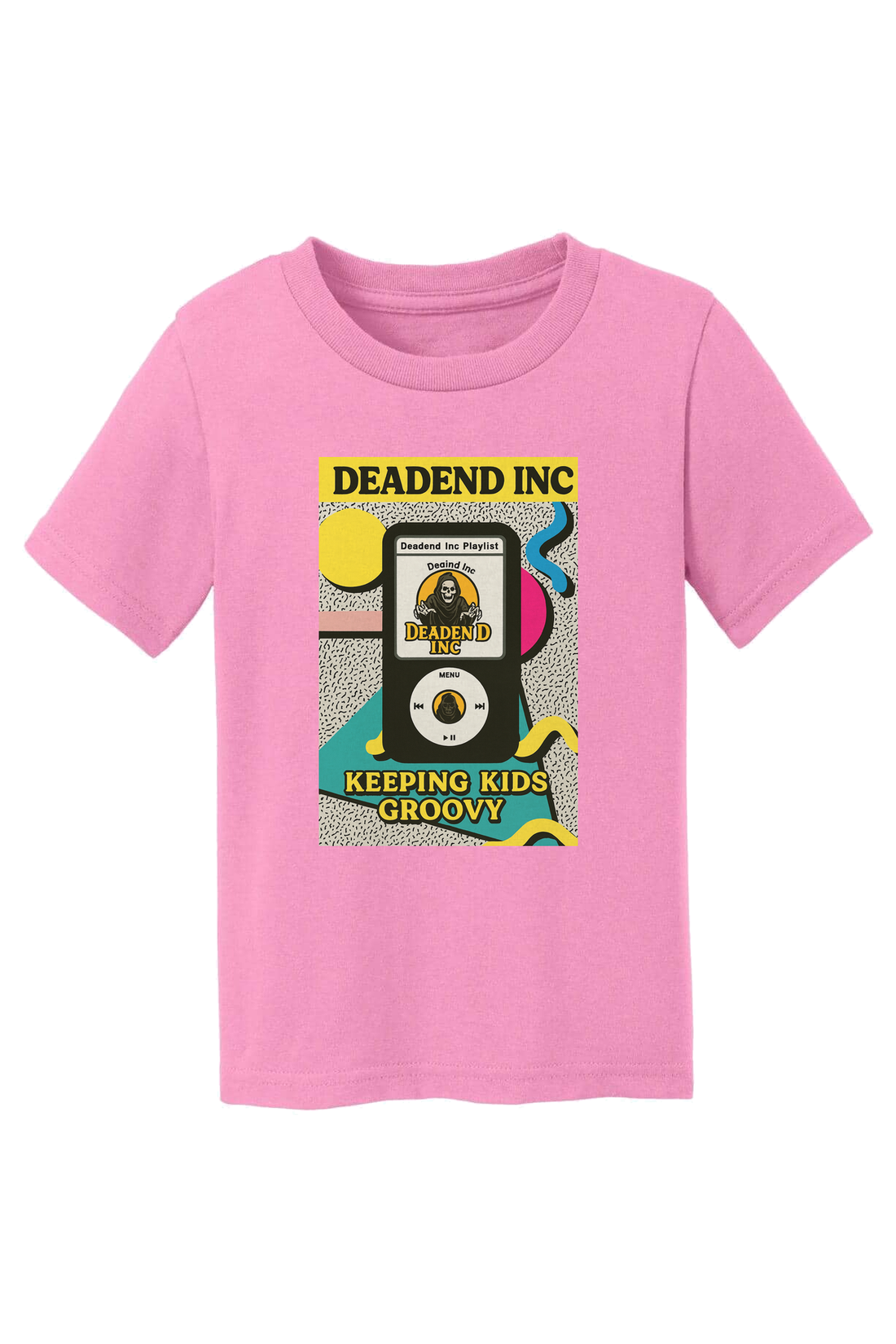 Dead End Saved By The Bell Ipod T-Shirt - pink