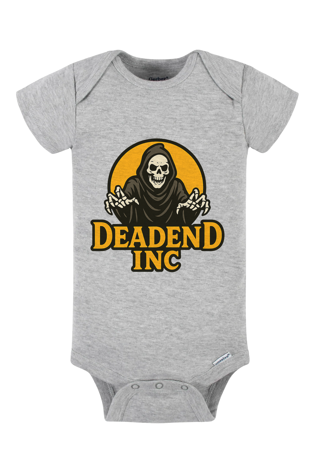 Dead End Spirit Onesie - gray