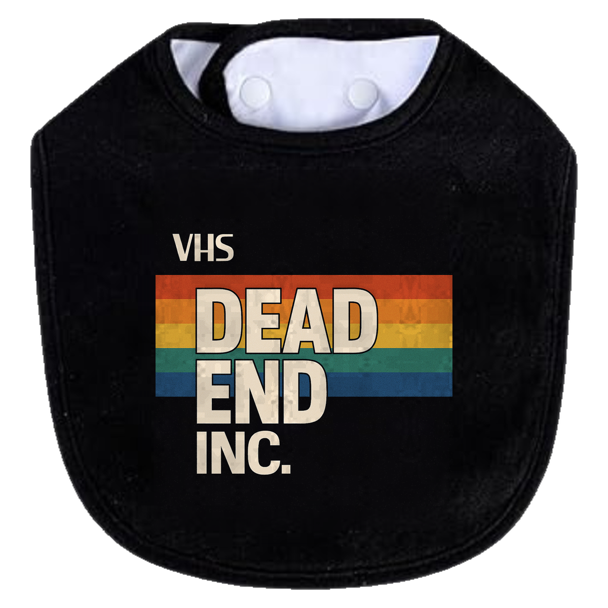 Dead End VHS Bib - black