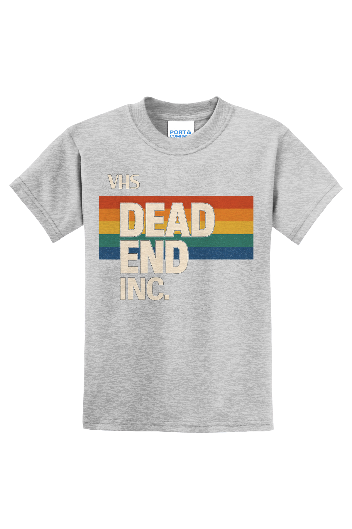 Dead End VHS T-Shirt - gray