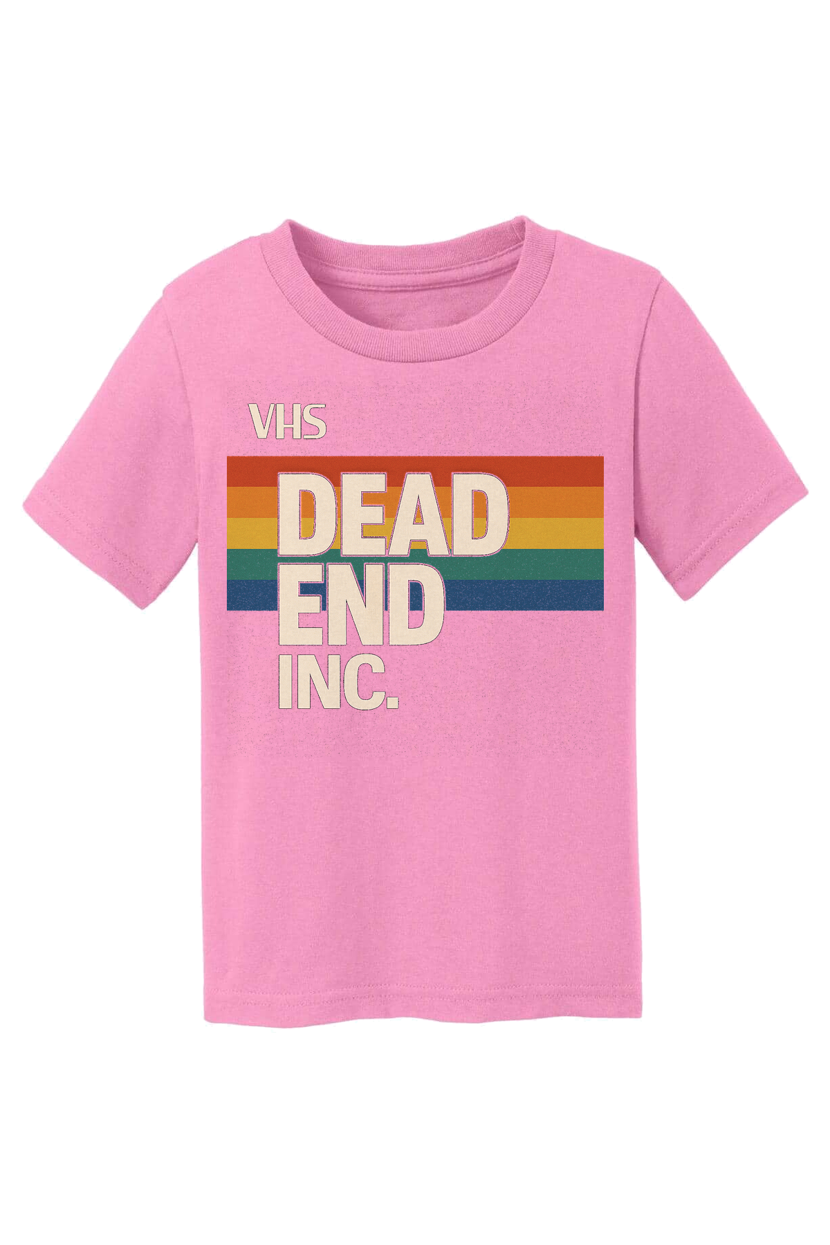 Dead End VHS T-Shirt - pink