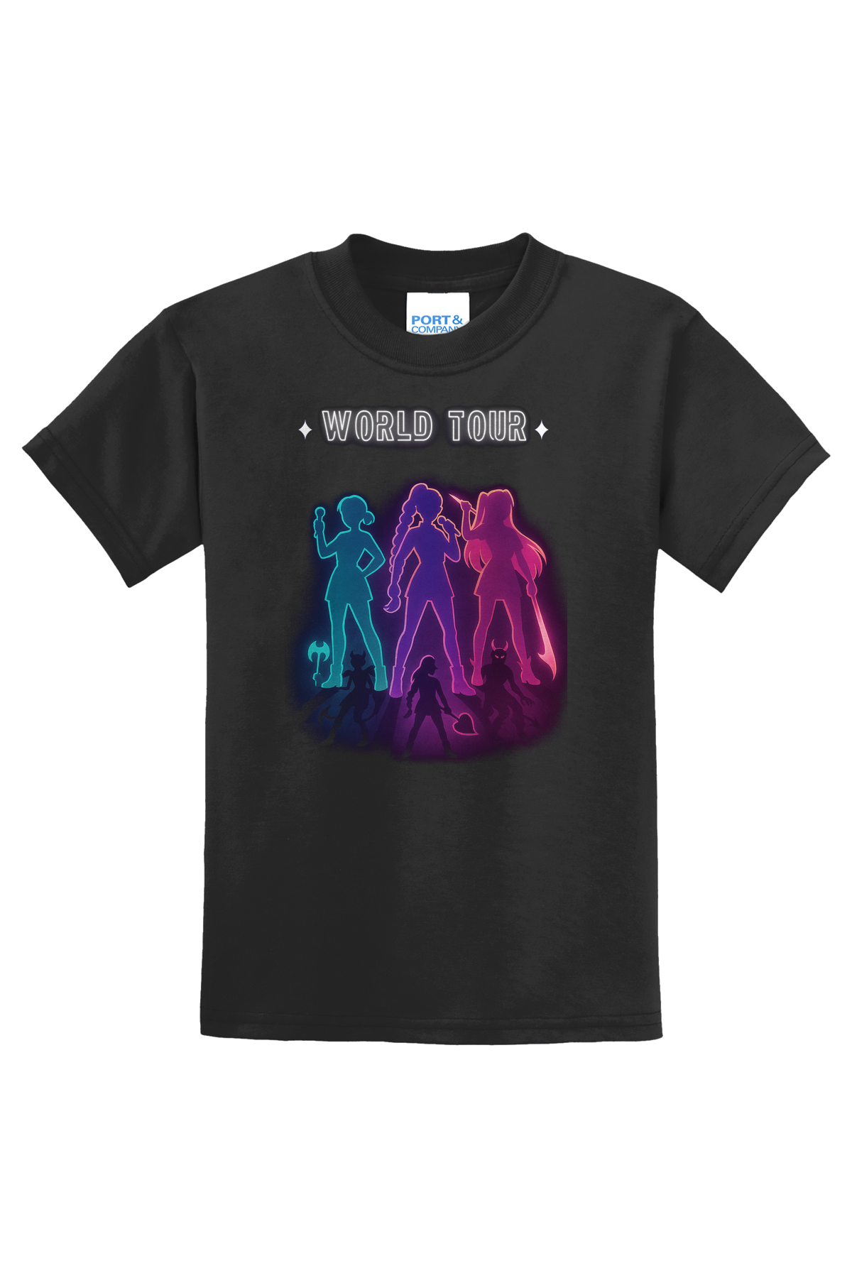 Demon Hunters World Tour T-Shirt - black