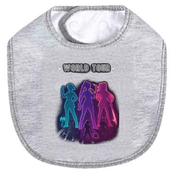 Demon Hunters World Tour Bib - gray
