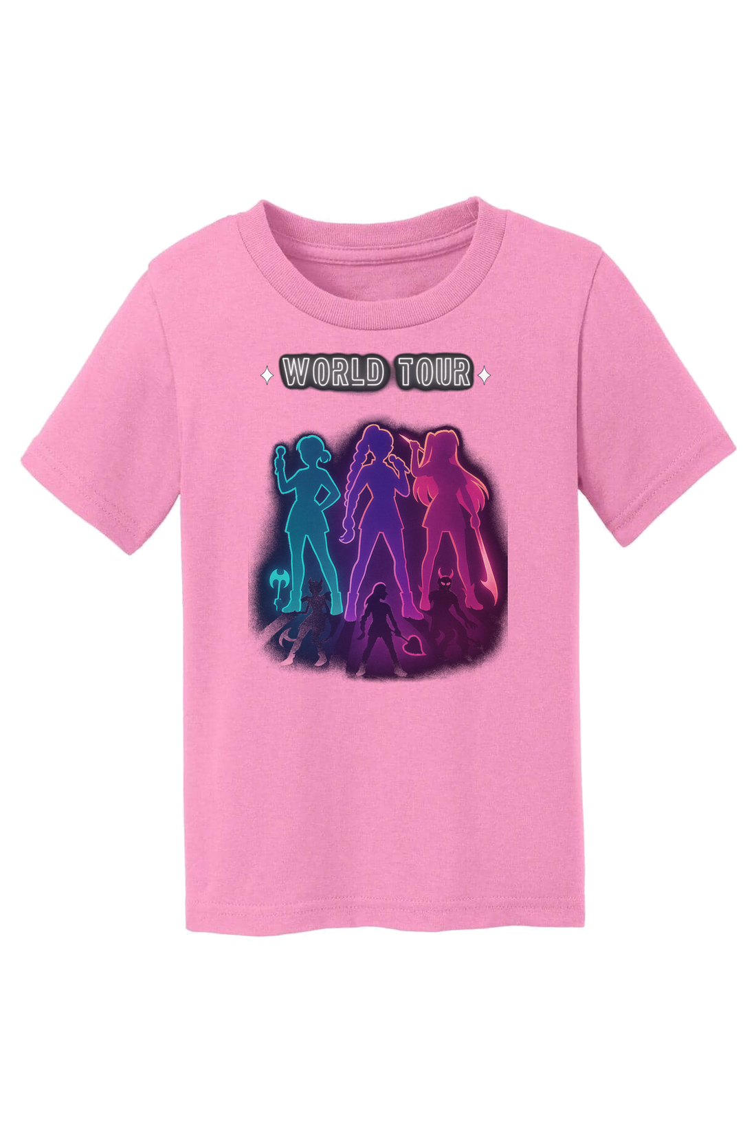 Demon Hunters World Tour T-Shirt - pink