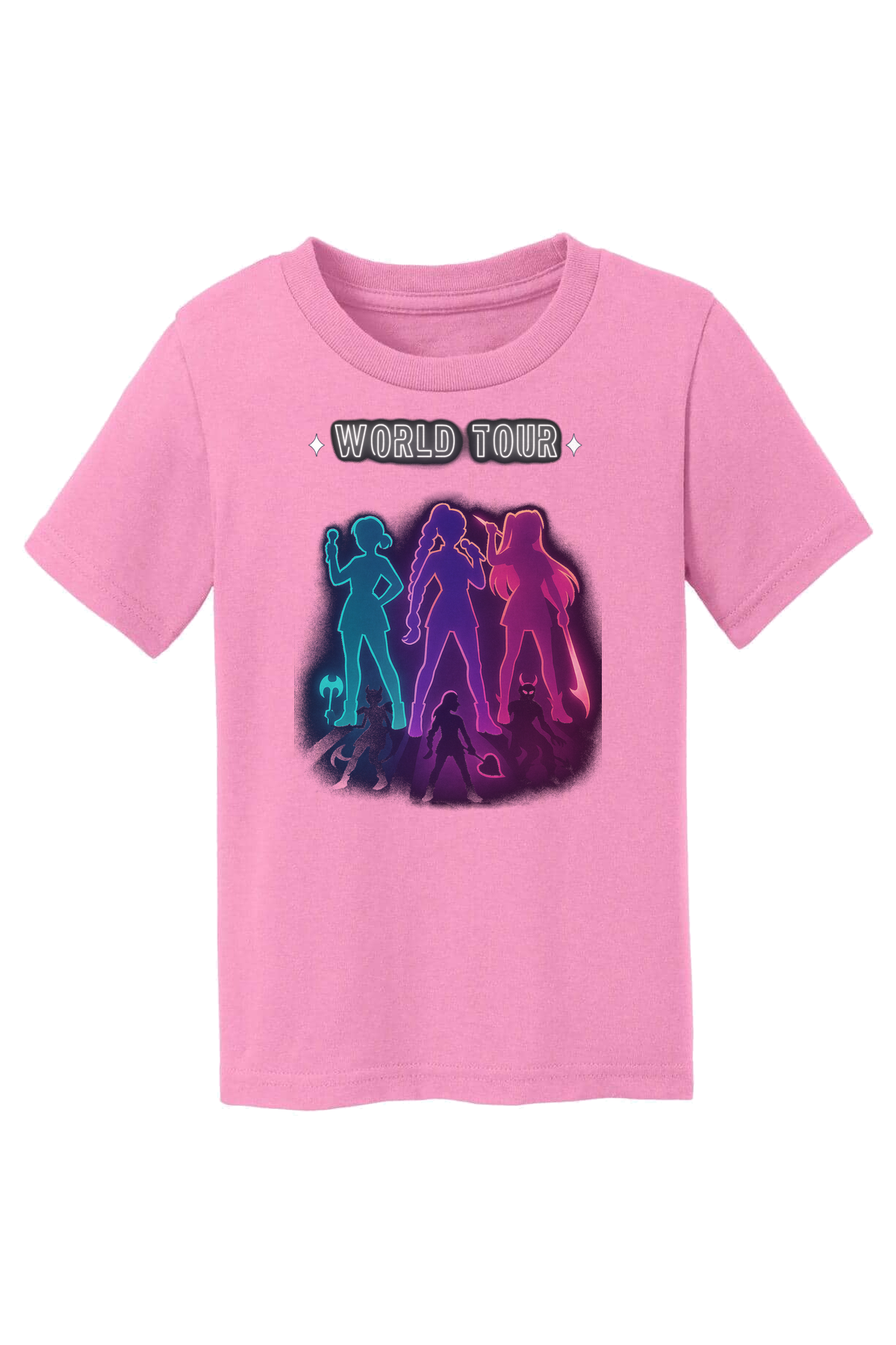 Demon Hunters World Tour T-Shirt - pink