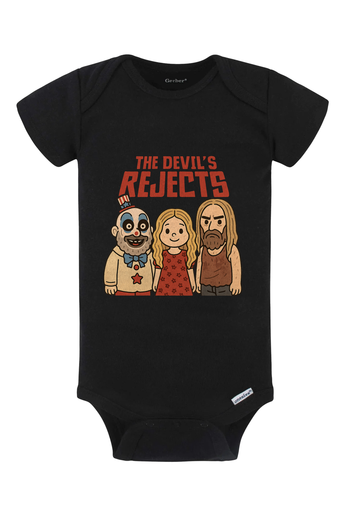Devils Rejects Onesie - pink