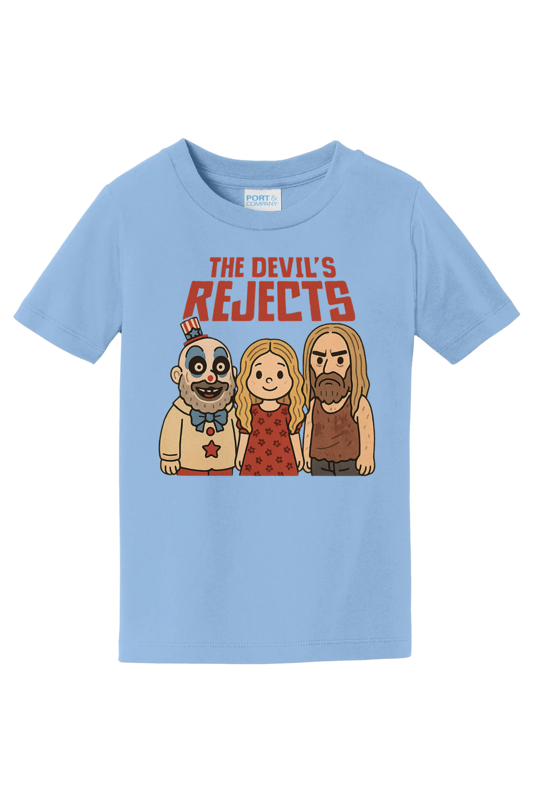 Devils Rejects T-Shirt - light blue
